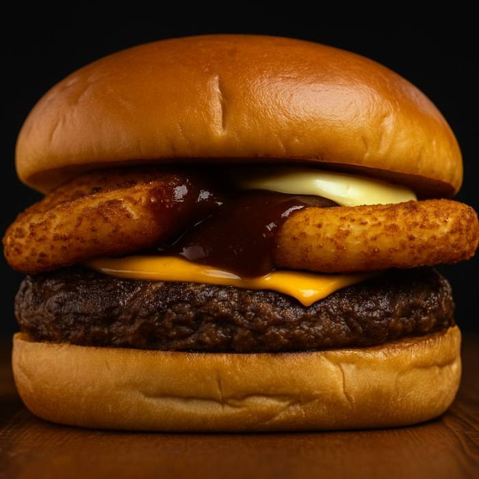 Onion BBQ Burger