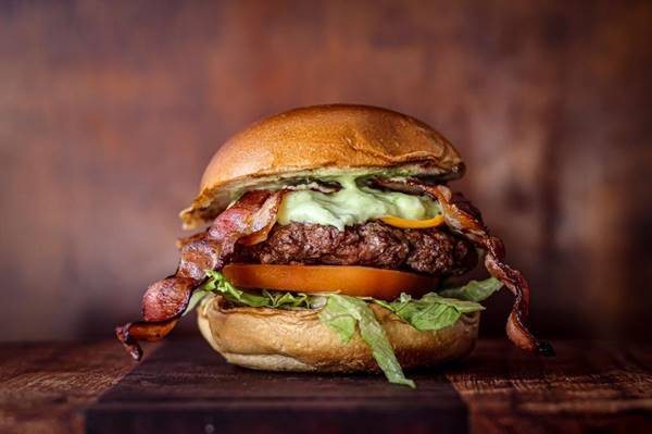 Burger Salada Bacon