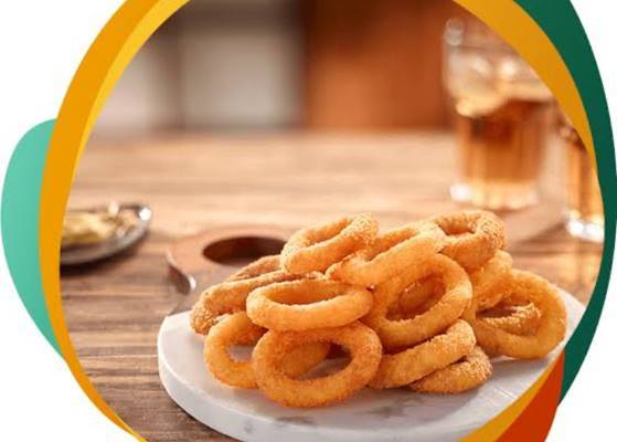 Onion Rings ( Aneis de Cebolas Empanadas ) 150g